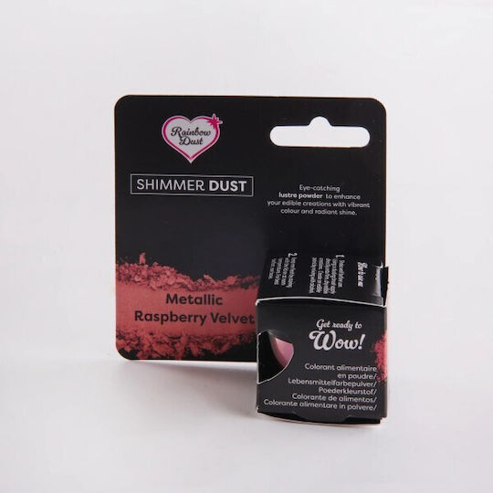 Rainbow Dust Food Colouring Powder Pink 3gr