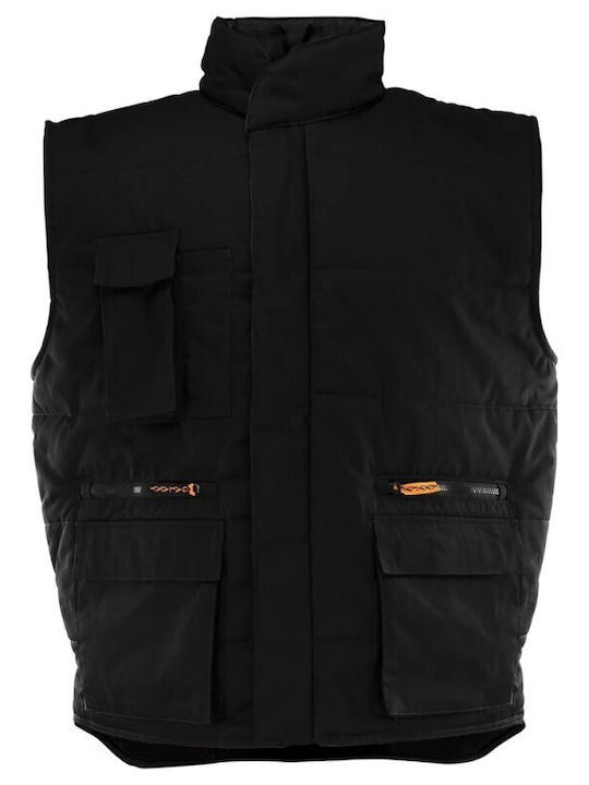Galaxy Bărbați Vestă de siguranță Negru Galaxy Bărbați Vestă de siguranță Negru