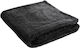 Sibel Microfiber Towel Black 45 X 85cm