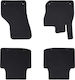 vidaXL Set of Front and Rear Mats 4pcs for Skoda Superb Volkswagen Passat Black