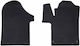 vidaXL Front Mats 2pcs for Mercedes-Benz Vito / Viano Black