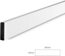 Lamel Aluminium Wasserwaage 80x20mm 200cm