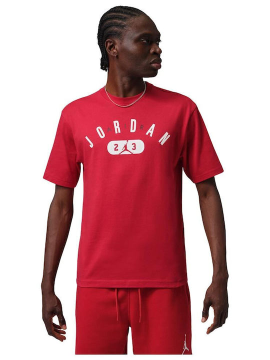 Jordan Αθλητικό T-shirt Κόκκινο
