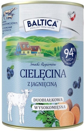 Baltica Wet Food Dogs with Lamb Grain-Free 400gr