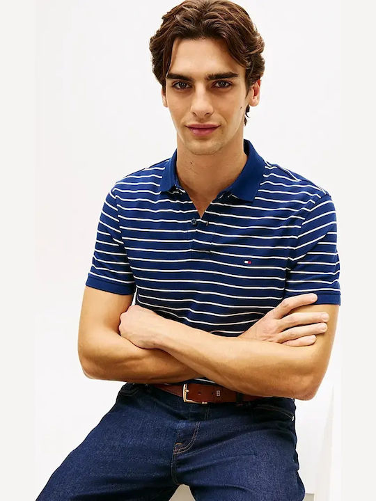 Tommy Hilfiger 1985 Polo Μπλούζα Κοντομάνικη Μπλε