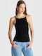 Women's Sleeveless Sweater Black