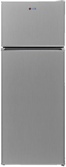 Vox Electronics Frigider cu două uși 213lt Î145xL54xA57cm. Gri KG 2630 SE