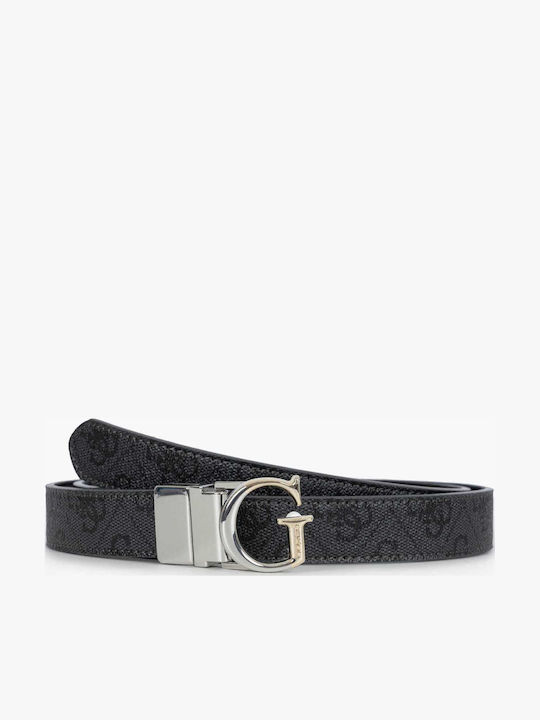 Guess Leather Women's Belt Gray
