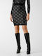 Pencil Mini Skirt Black