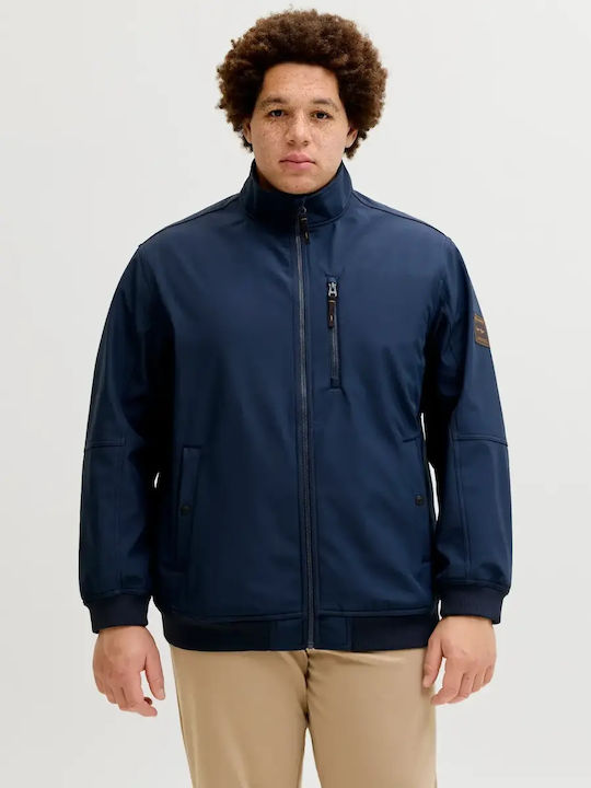 Jack & Jones Αμάνικο Μπουφάν Bomber Navy