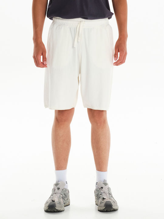 Men's Athletic Shorts White