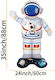 Luftballon Folie Jumbo Astronaut – 88cm