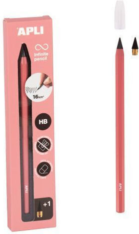Bleistift Apli Infinite Pencil Hb Verschiedene Farben Rosa