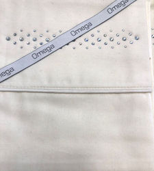 Omega Home Νυφικά Σεντόνια 240x260εκ.