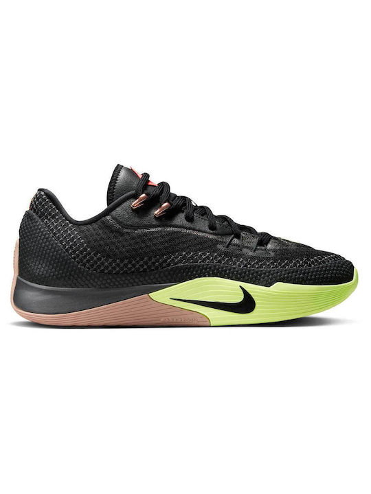 Nike S.T. Flare Χαμηλά Μπασκετικά Παπούτσια Μαύ...