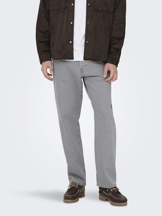 Only & Sons Pantaloni Jeans pentru Bărbați Ligh...