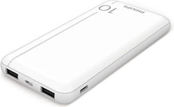 Philips DLP1810CW/GRS 10000mAh 37W Λευκό Philips DLP1810CW/GRS 10000mAh 37W Λευκό