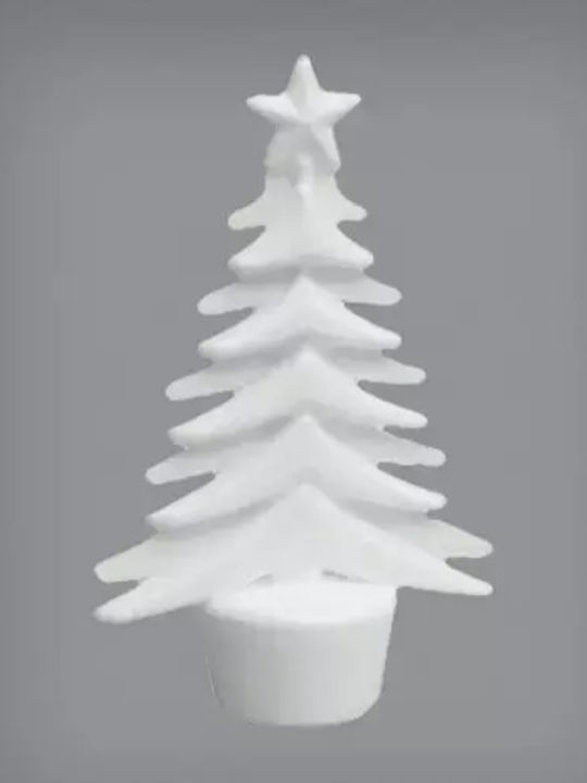 Styrofoam Christmas Tree Decorations Trees 5 Pieces
