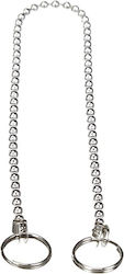 Fackelmann Kette Badewannenabdeckung Chrom 30cm