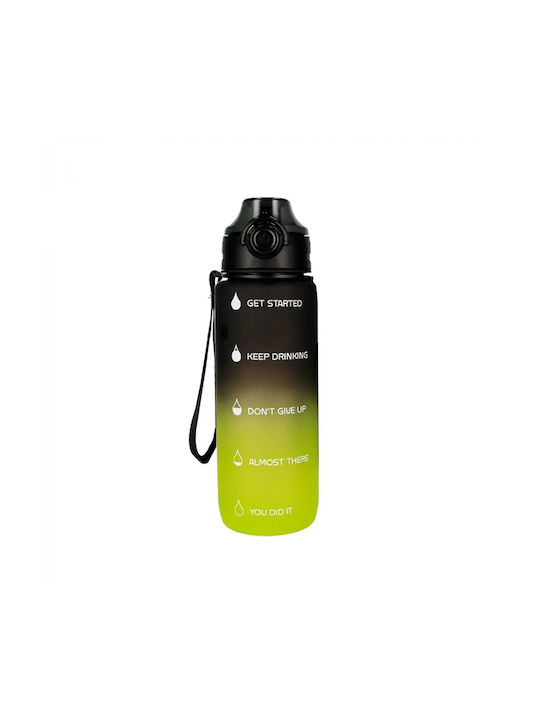 Starpak Wasserflasche Kunststoff 750ml Grün