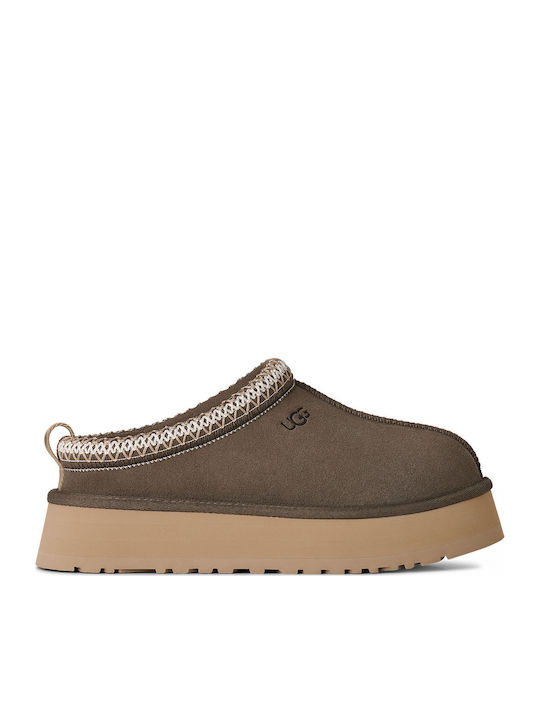 UGG Tazz II Зимни Дамски Пантофи Dried Oregano
