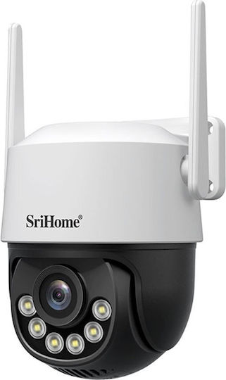 Sricam SH072 IP Κάμερα Παρακολούθησης Wi-Fi 4K Αδιάβροχη με Αμφίδρομη Επικοινωνία και Φακό 3.6mm