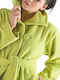 Guy Laroche Lolita Bathrobe with Collar Lime