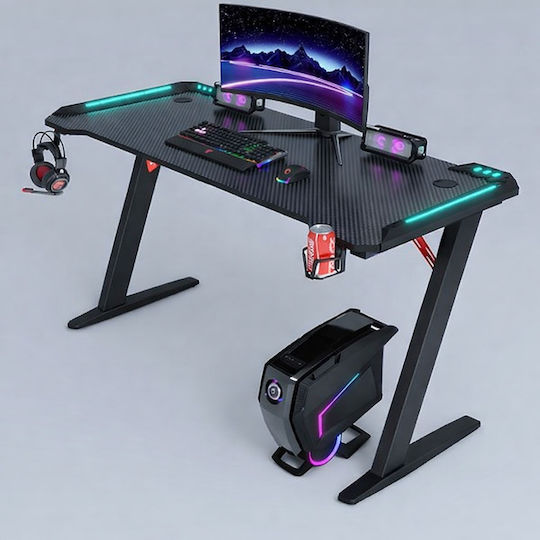 Γραφείο Gaming 120x60x75εκ. Μαύρο Γραφείο Gaming 120x60x75εκ. Μαύρο