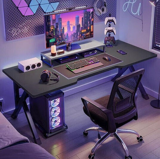 Γραφείο Gaming 120x60x75εκ. Μαύρο Γραφείο Gaming 120x60x75εκ. Μαύρο