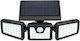 Waterproof Solar LED Flood Light 7W with Motion Sensor IP44