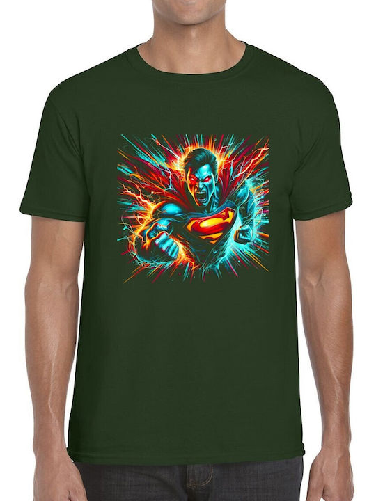 Superman T-shirt Unleashed Power Bedruckte Blus...