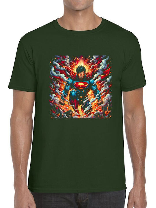 Superman T-shirt Unleashed Power Bedruckte Blus...