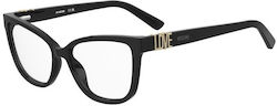 Love Moschino Brillengestelle mit Rezept Mol675...