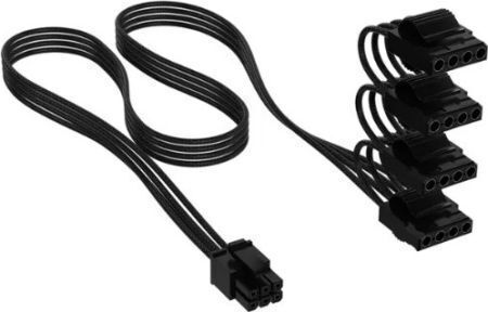 Corsair Premium Individually Sleeved - Cable 0.75m Μαύρο CP-8920397