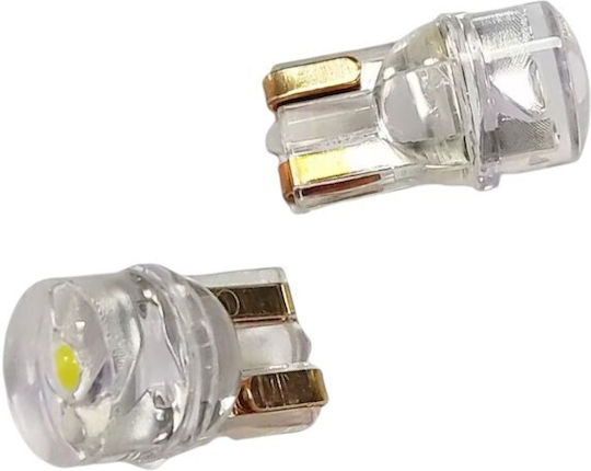 Raistar Λάμπες Αυτοκινήτου & Μοτοσυκλέτας T10 LED Λευκό 12V 1.5W 2τμχ