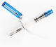 Twsbi Piston Filling Peniță de Caligrafie Extra Fine Transparent cu Roșu Cerneală