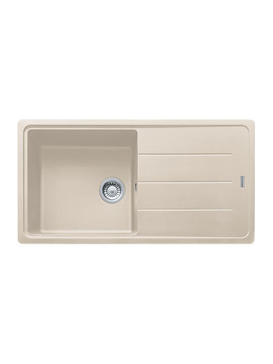 Franke Ένθετος Νεροχύτης Inox με Μπαταρία Μ97xΠ50cm Καφέ