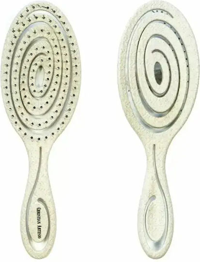 Christian Artesio Moncare Haarbürste Beige