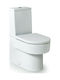 Roca Toilettenbrille Soft-Close Bakelit Weiß