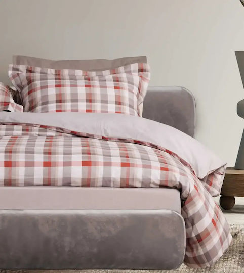 Das Home Σετ Υπέρδιπλη 220x240cm Happy Taupe