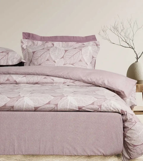 Das Home Duvet Cover Set Cotton Single with Pillowcase 160x240 Happy Nude