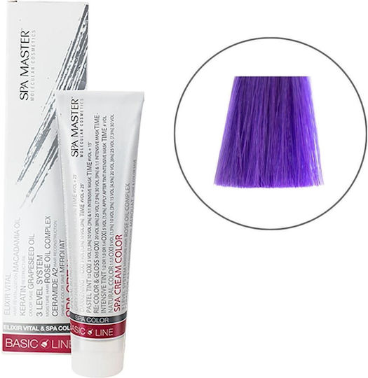 Spa Master Pure Pigments Προσωρινή Βαφή Μαλλιών Χωρίς Αμμωνία Lilac 100ml