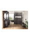 Roca Countertop Sink Porcelain 50x45x88cm Onyx