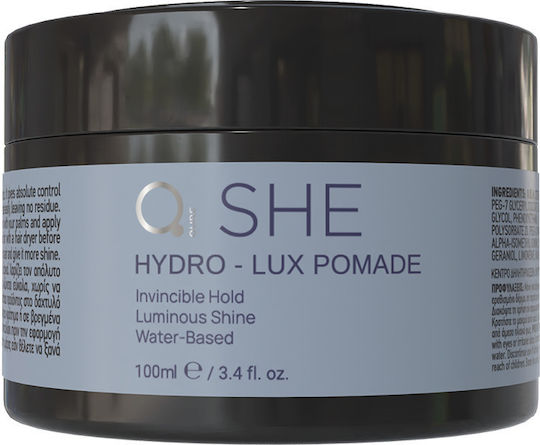 Qure Pomade για Πολύ Δυνατό Κράτημα & Λάμψη 100ml