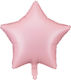 Luftballon Folie Stern Rosa