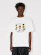 Wild Tiger T-shirt Off White FG55TS4034SG