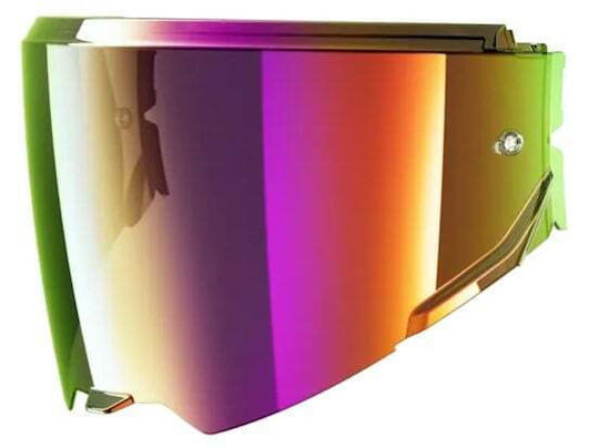 Helmvisiere Motorrad Shark Oxo Vz390 Iridium Regenbogen