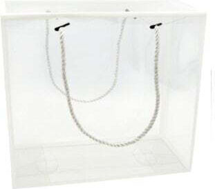 Faitakis Pack Bag for Gift White 20x20x9cm.