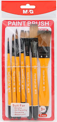 M&G Set Kunstpinsel 7 Stück Abh978c0 M&G Set Kunstpinsel 7 Stück Abh978c0