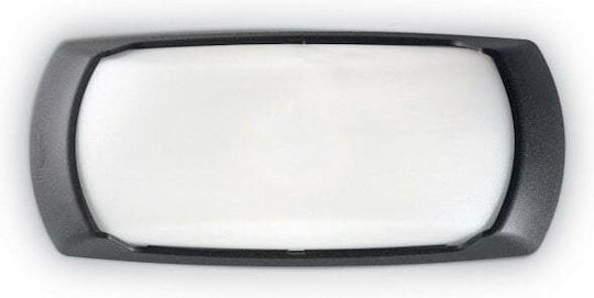 Fumagalli FRANCY-OP Επιτοίχια Εξωτερική Πλαφονιέρα E27 IP66 30x13x8.5εκ.